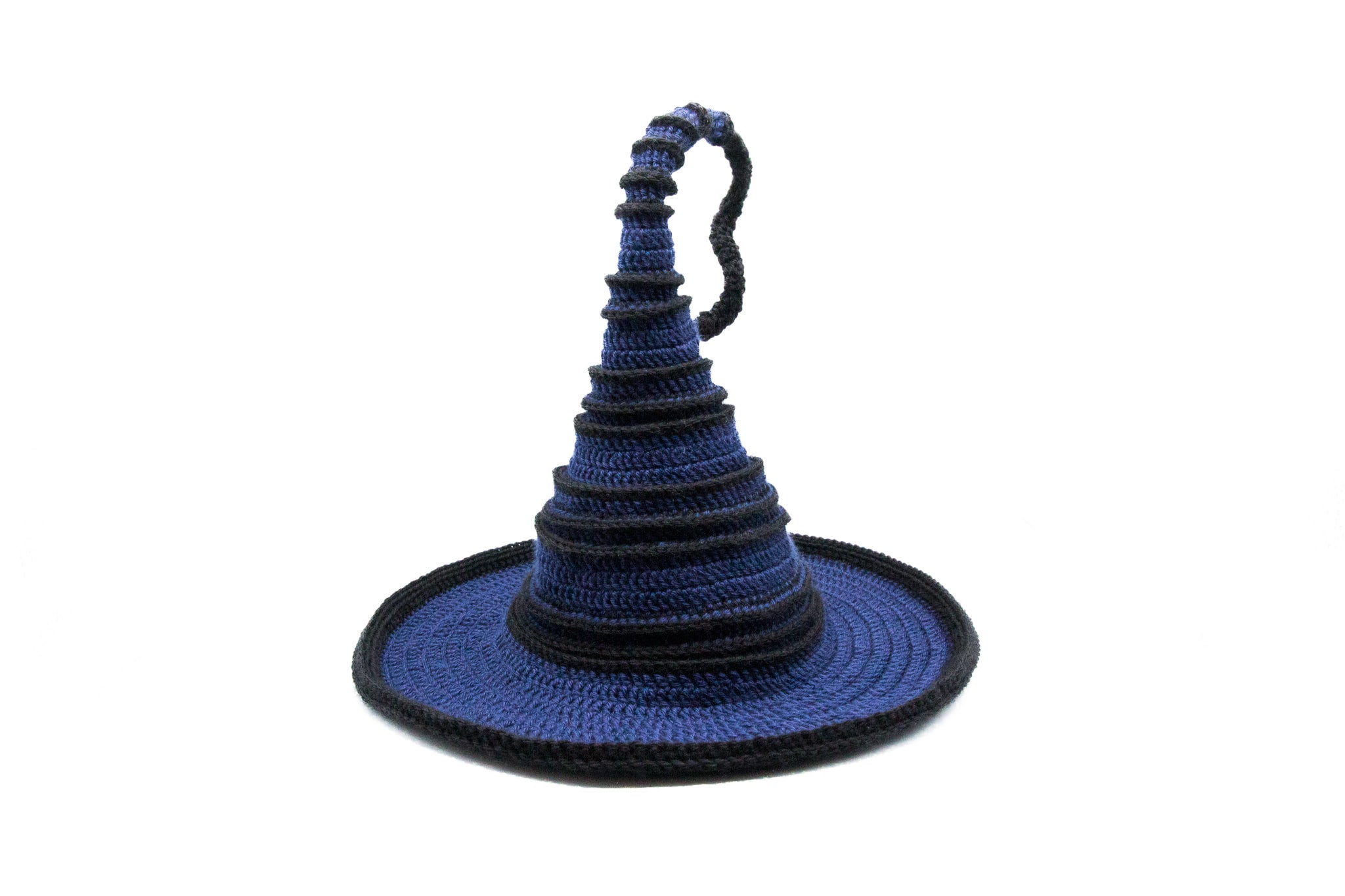 Chapéu De Bruxa Twisted Witch Hat Em Crochê (unissex